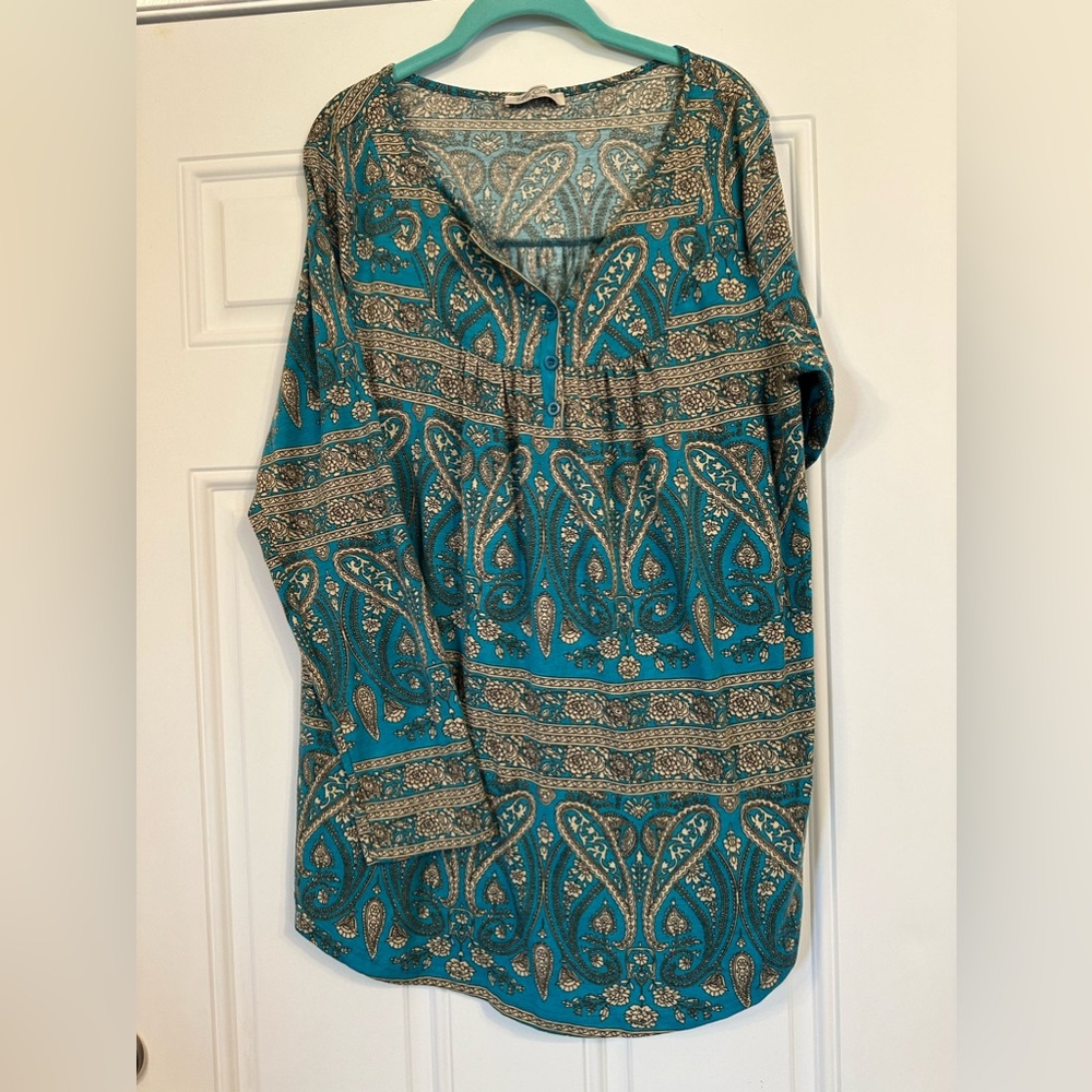 Sese Code tunic blouse, in good condition. Size XL